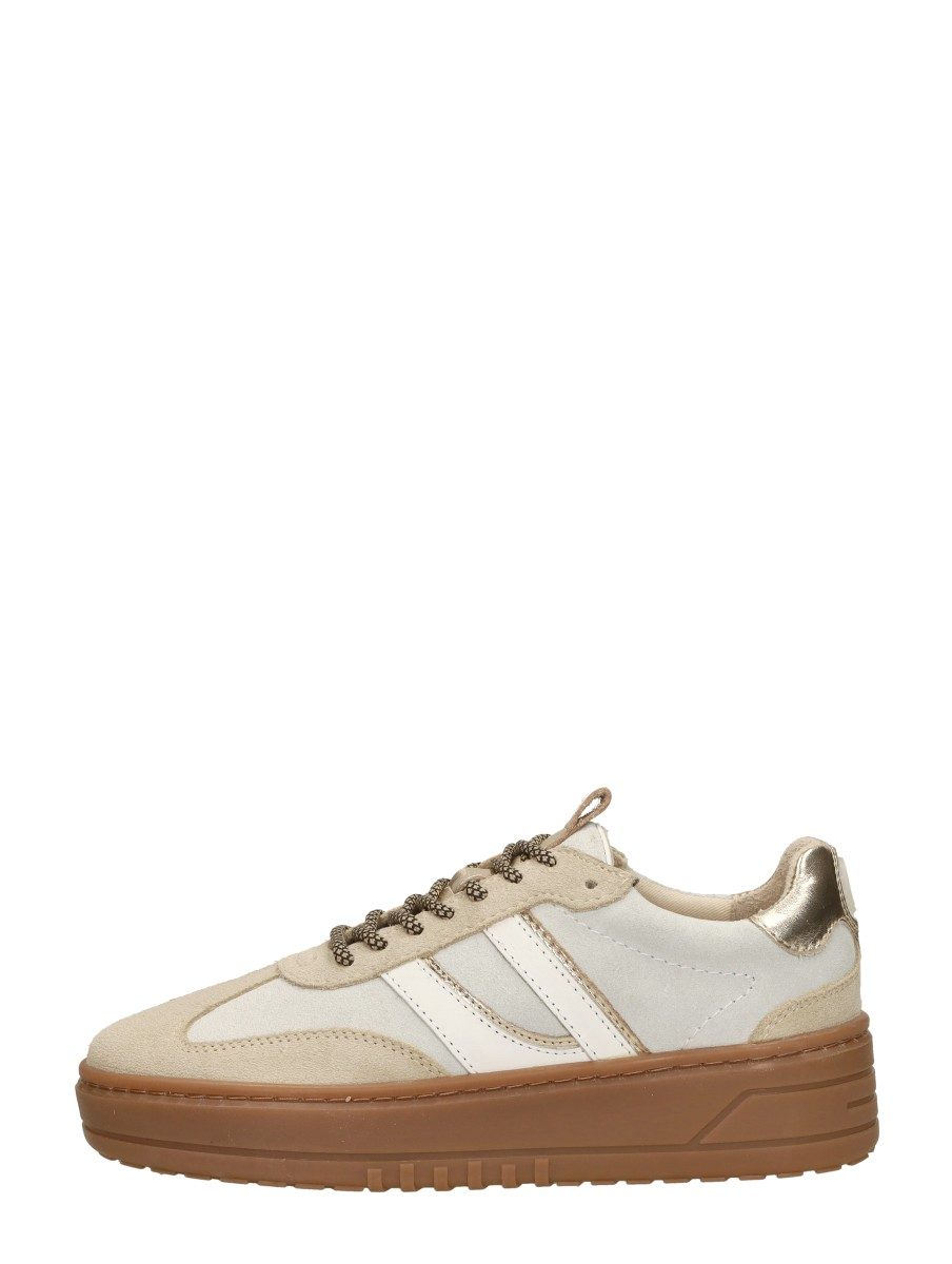 Sub55 - Veterschoenen Laag – beige – foto 1 van 4