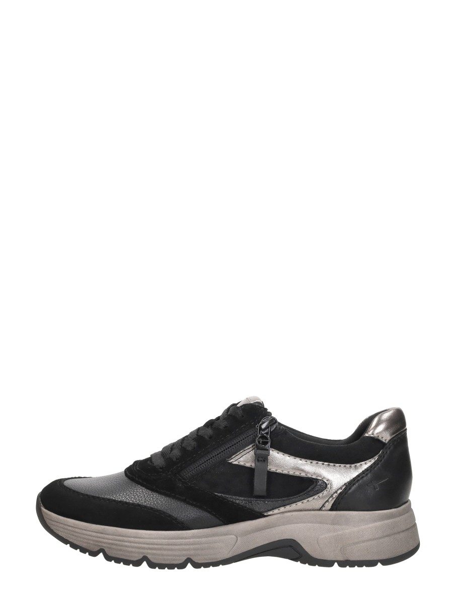 Tamaris Comfort - Veterschoenen Laag – zwart