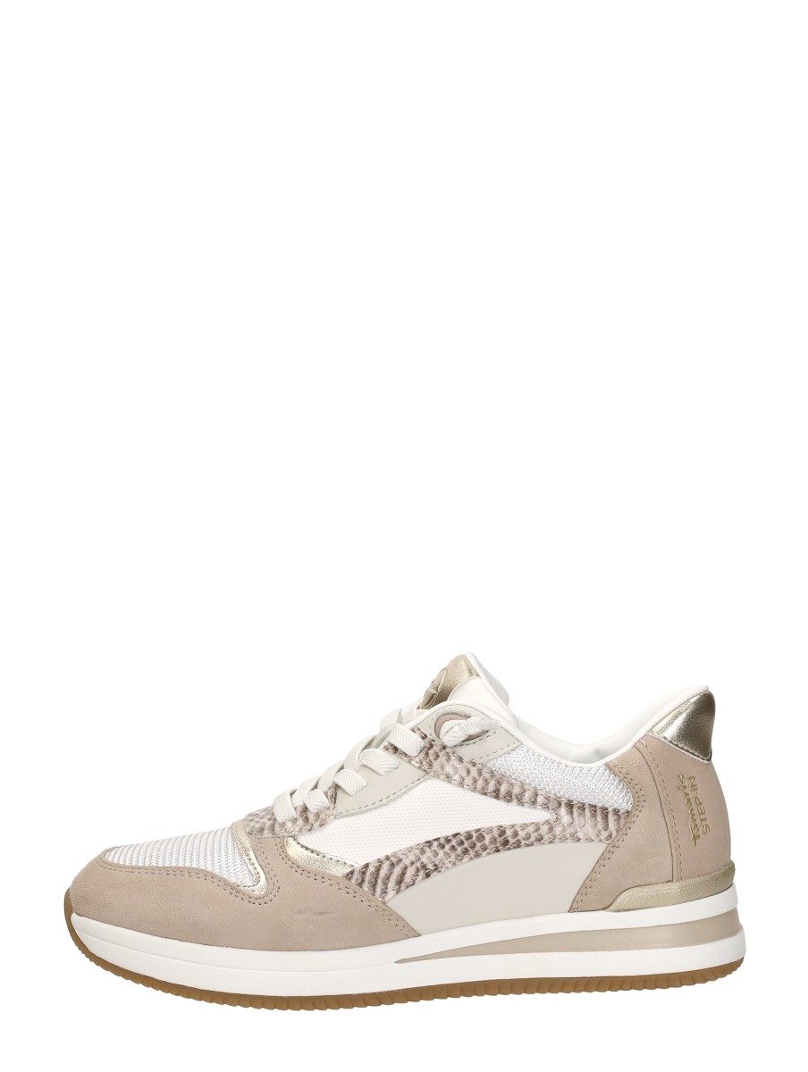 Tamaris Comfort - Veterschoenen Laag – beige