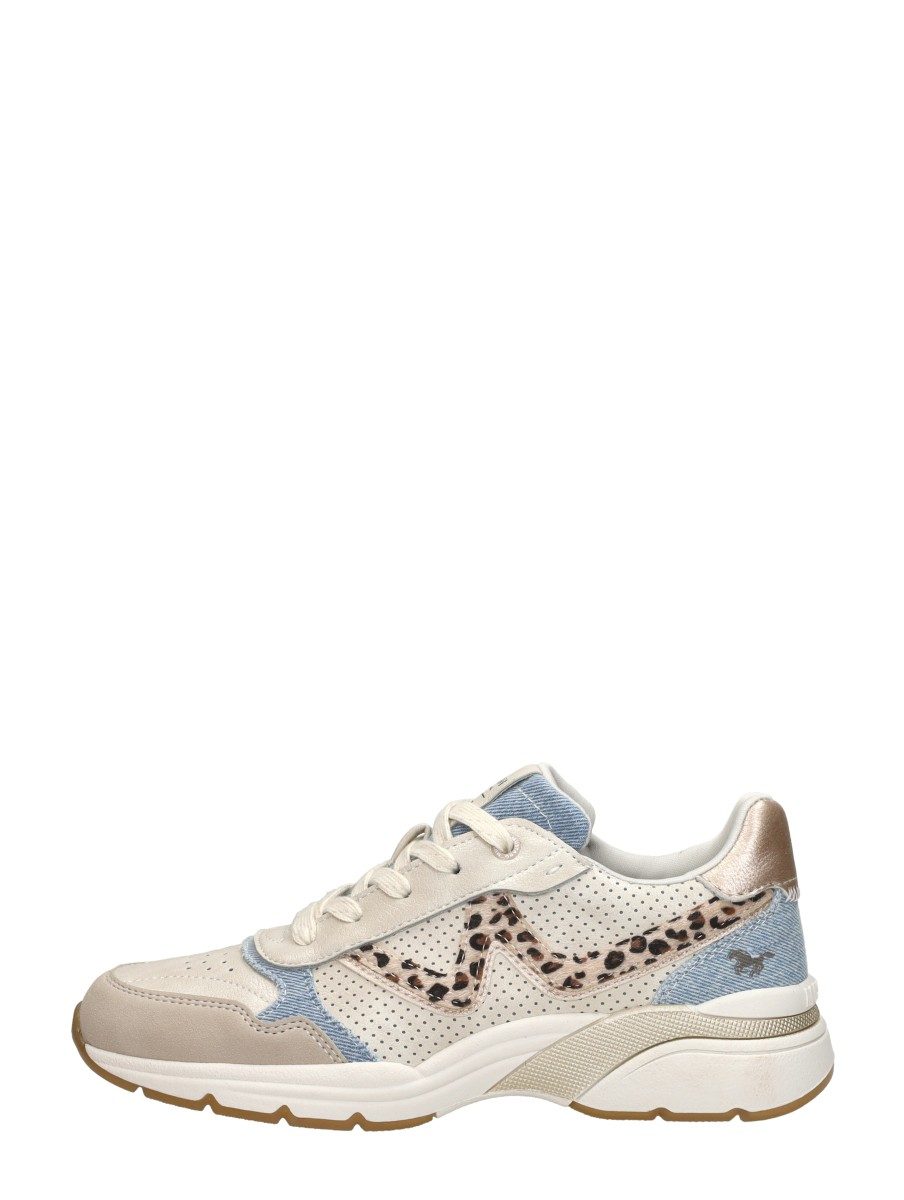 Mustang - Sneakers Laag – beige