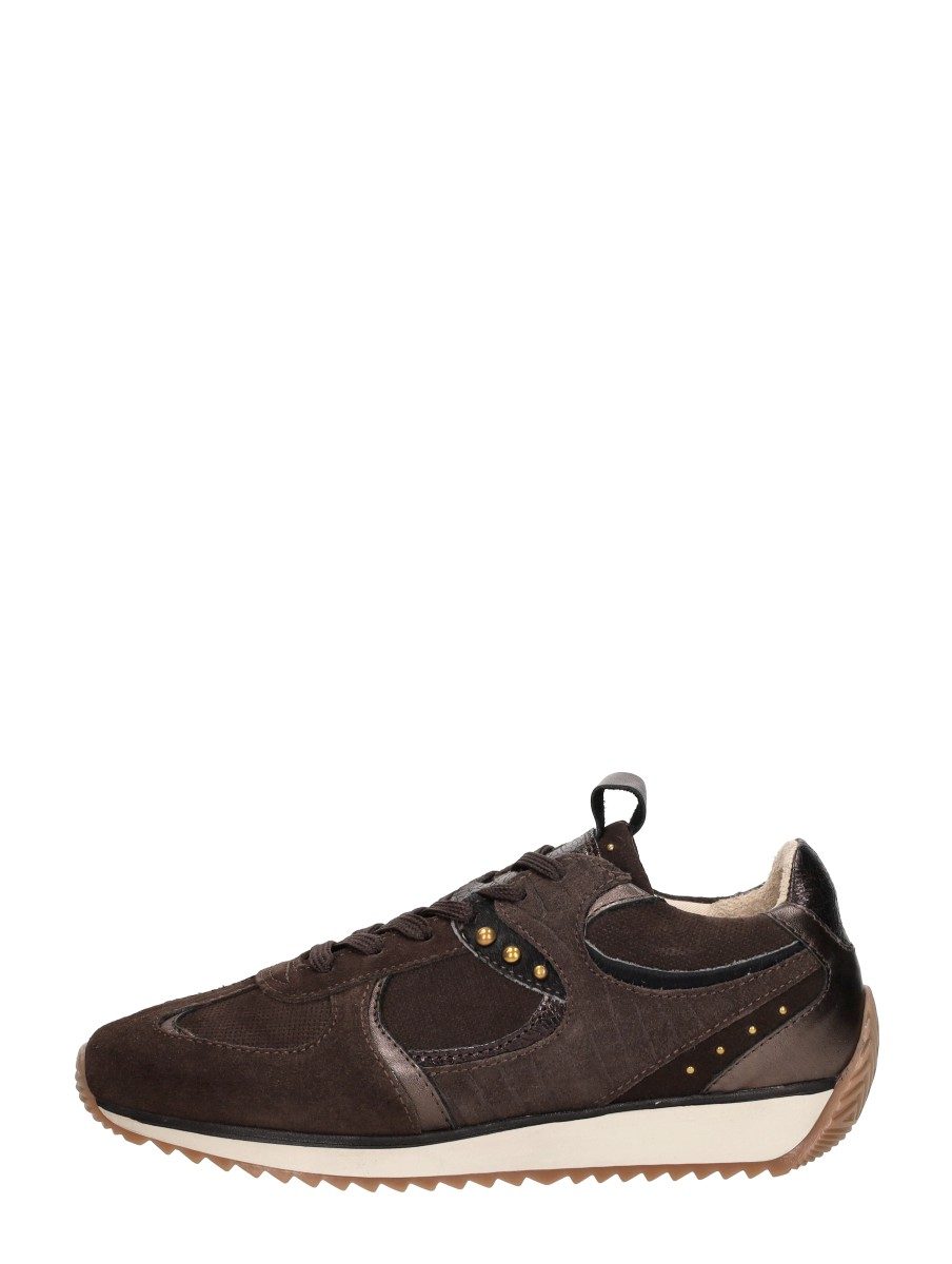 Sub55 - Sneakers Laag – donkerbruin