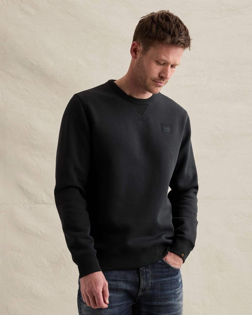 Sweatshirt met raglanmouwen en flight pocket – salute