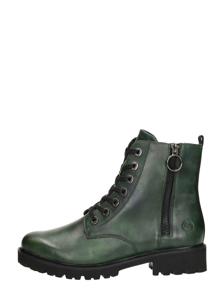 Remonte - Veterschoenen Hoog – groen