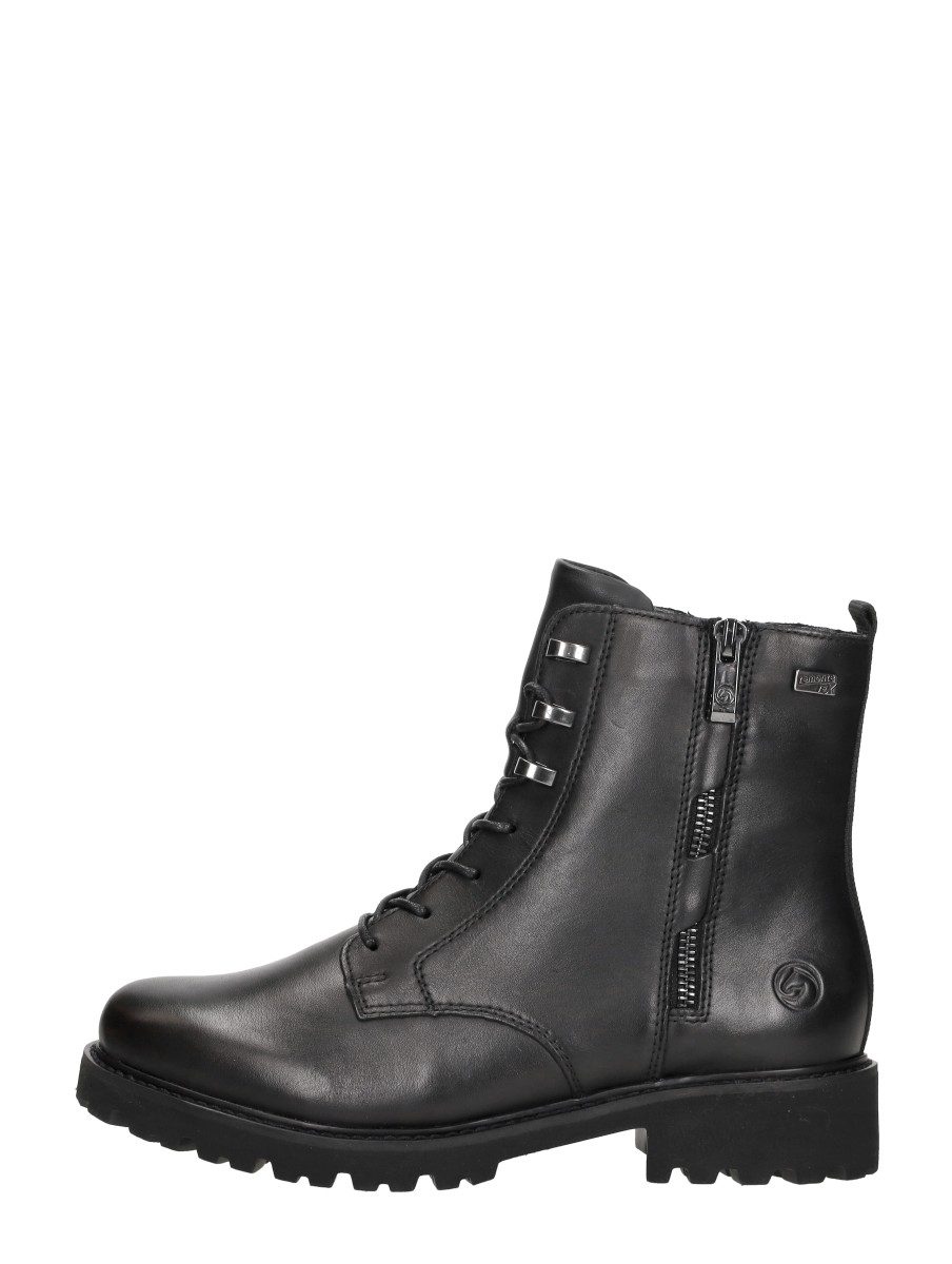 Remonte - Veterschoenen Hoog – zwart