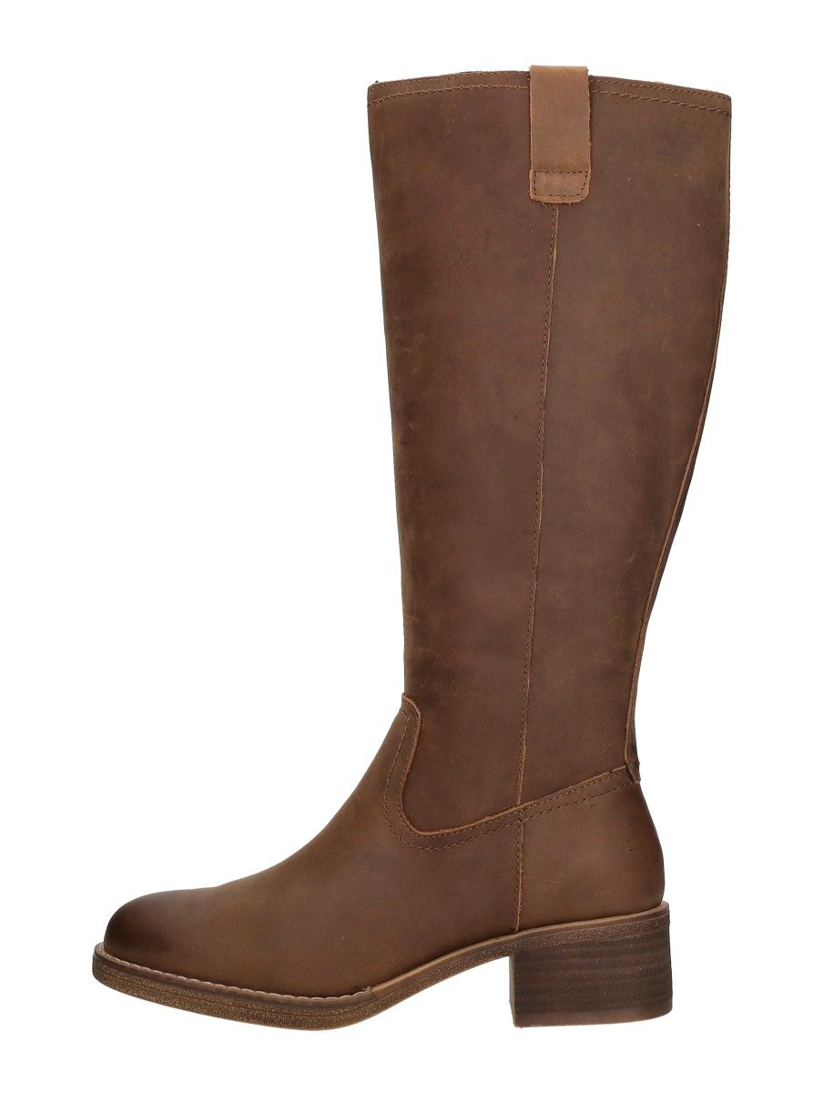 Shoecolate - Lange Laarzen – cognac