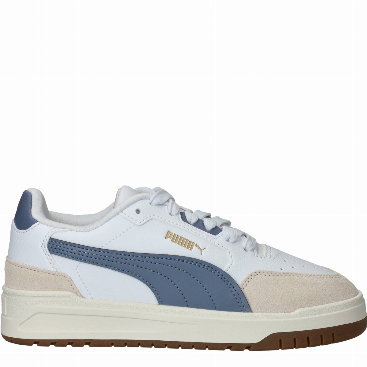 Puma Shuffle Downtown Lo Sneakers Jongens Wit