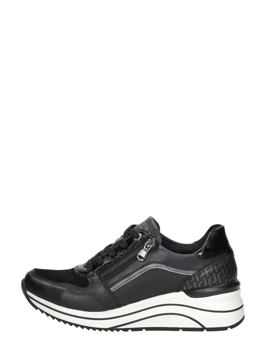 Remonte - Sneakers Laag – zwart