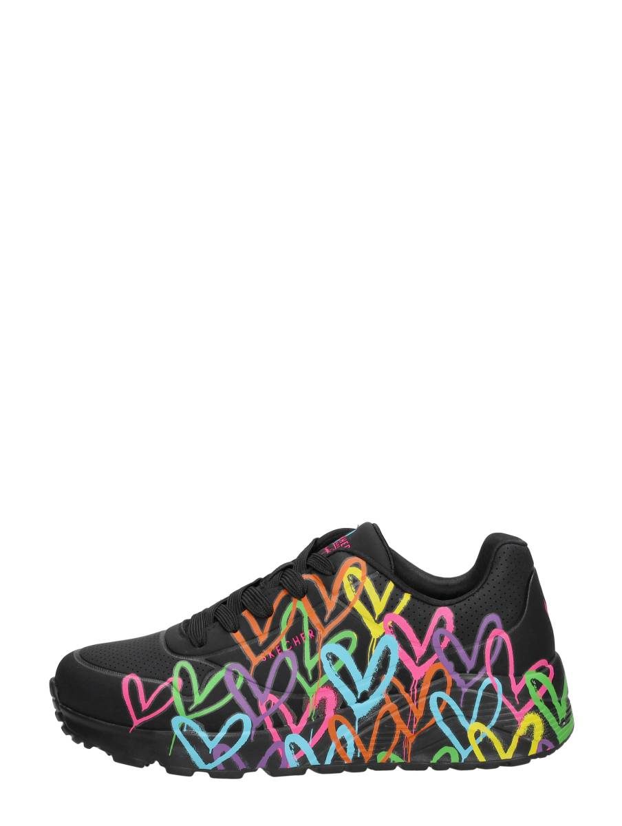 Skechers - Jgoldcrown: Uno Lite – zwart