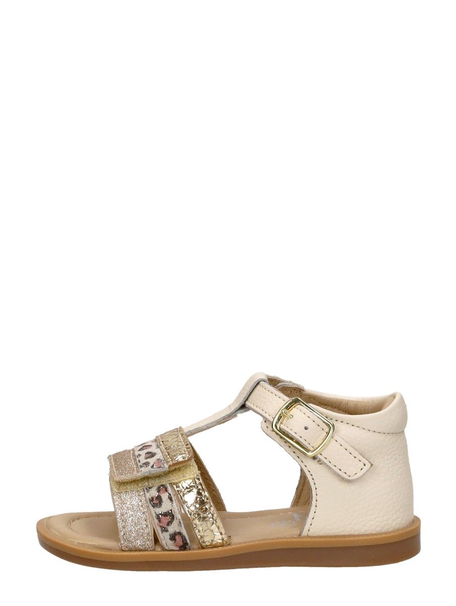 Keq - Meiden Sandalen – gebroken wit