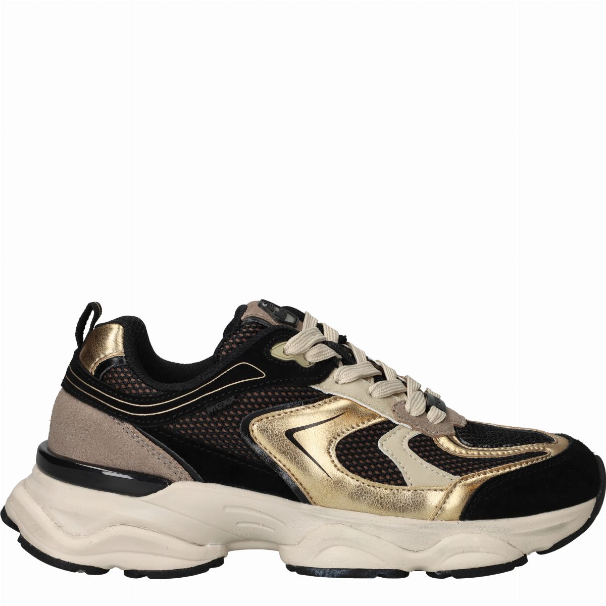 Mexx Norah Komo Sneakers Dames Zwart
