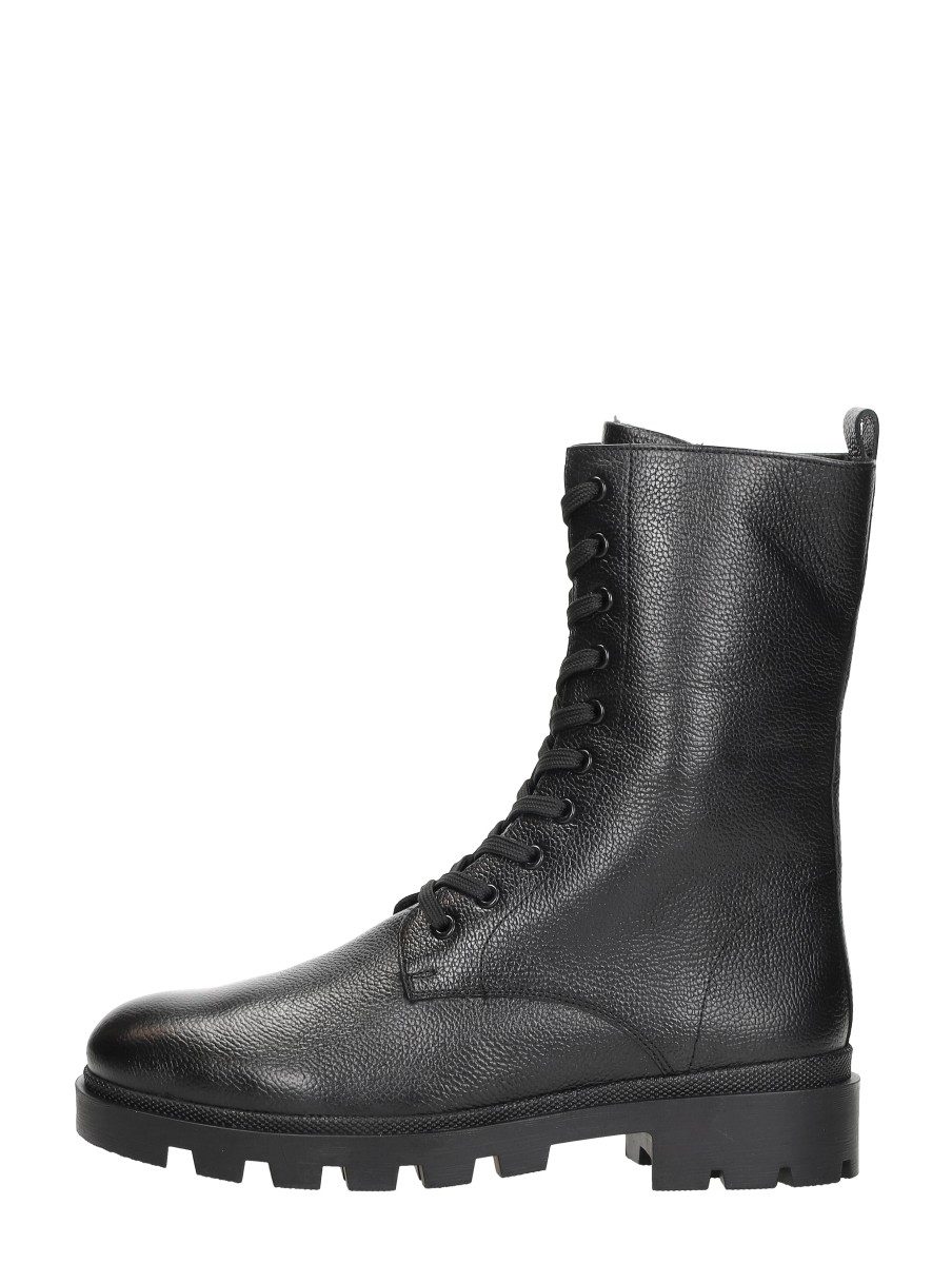 Sub55 - Veterschoenen Hoog – zwart