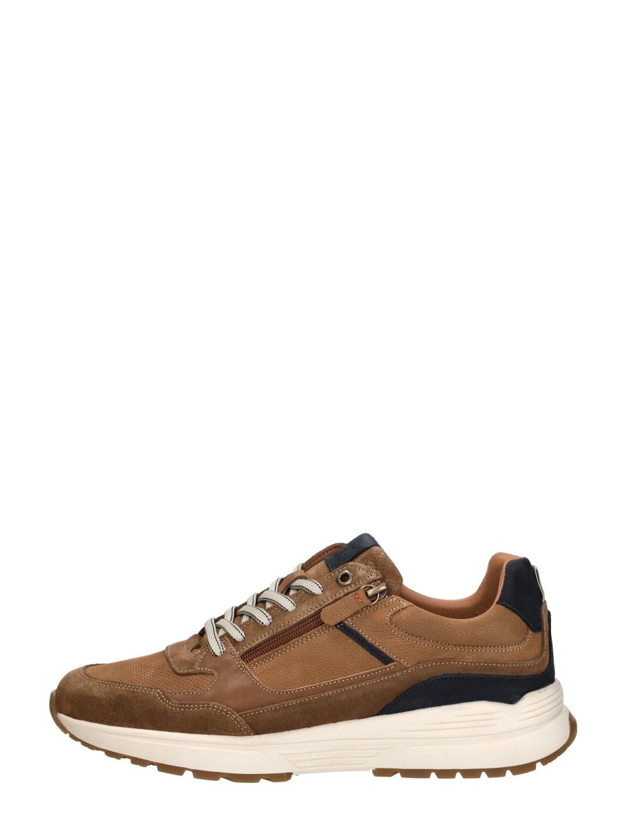 Sub55 Comfort Collection - Veterschoenen Laag – cognac