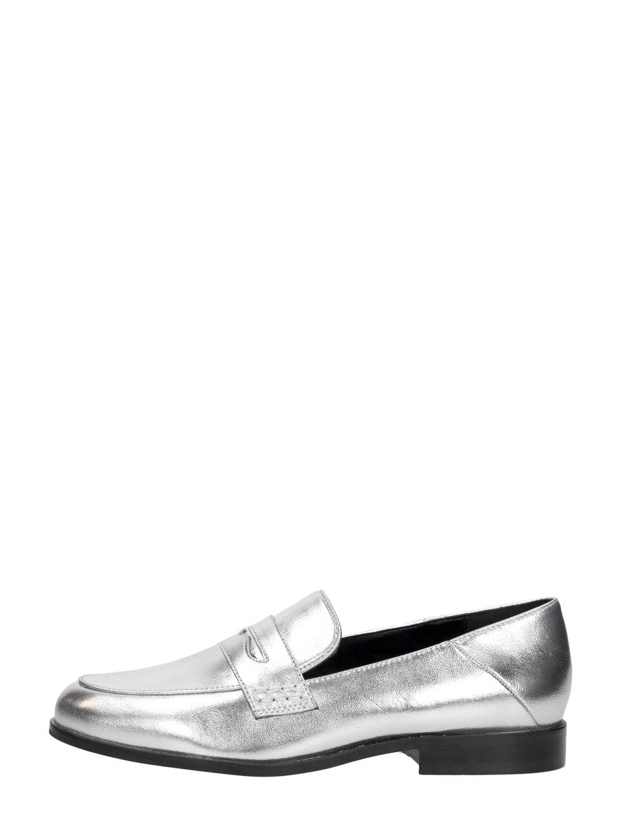 Shoecolate - Mocassin Zilver