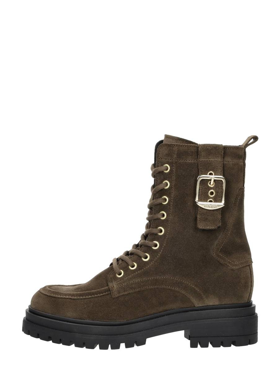 Red Rag - Veterschoenen Hoog – donkerbruin