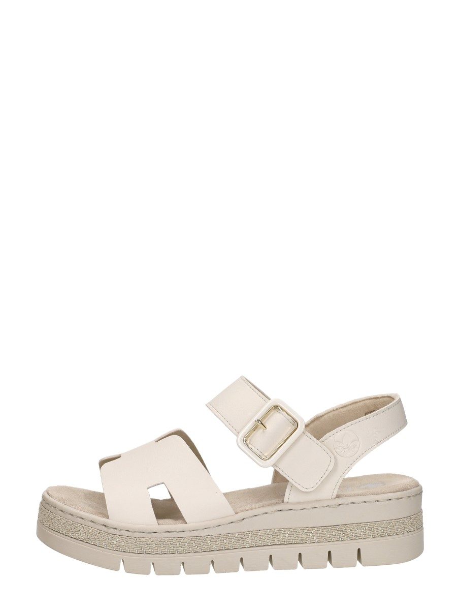 Rieker - Sandalen Plat – taupe