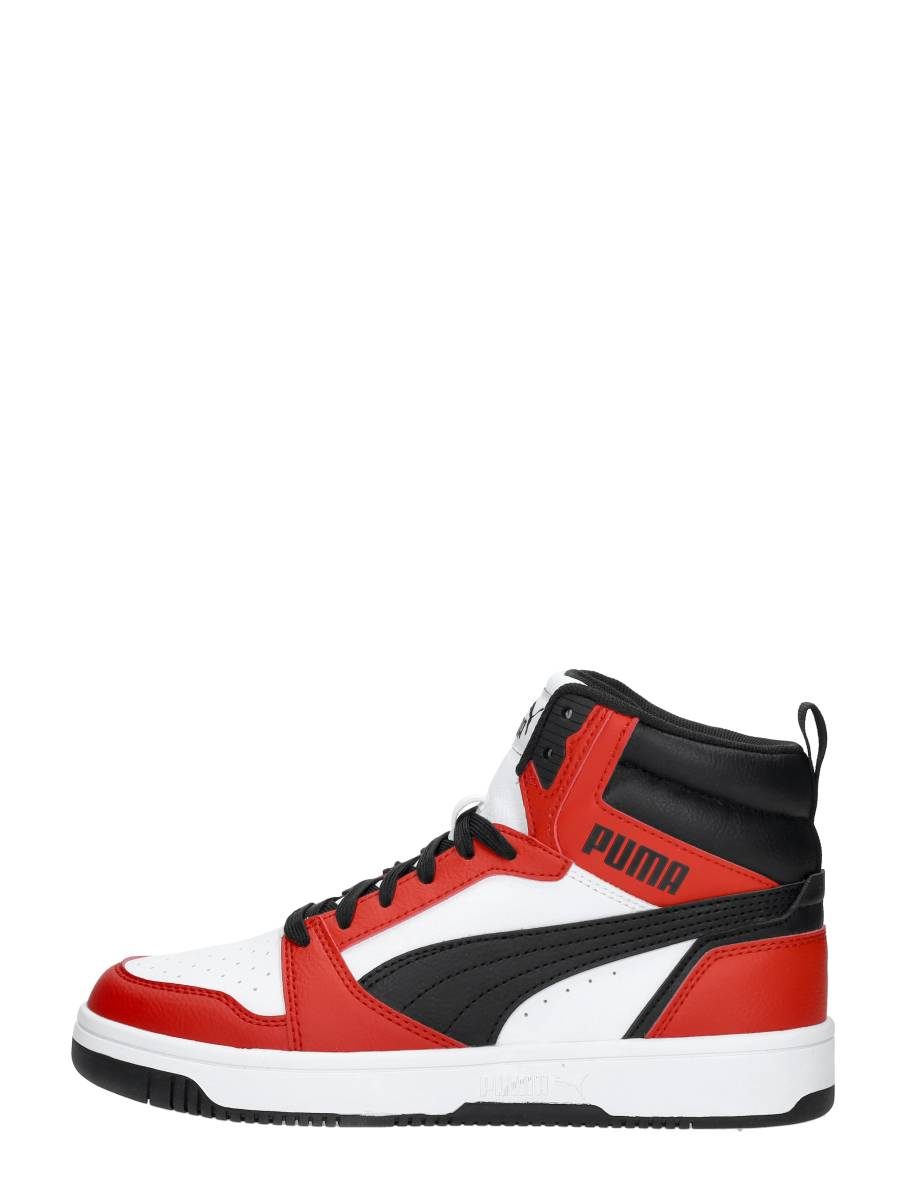 Puma - Puma Rebound V6 Mid Jr – rood