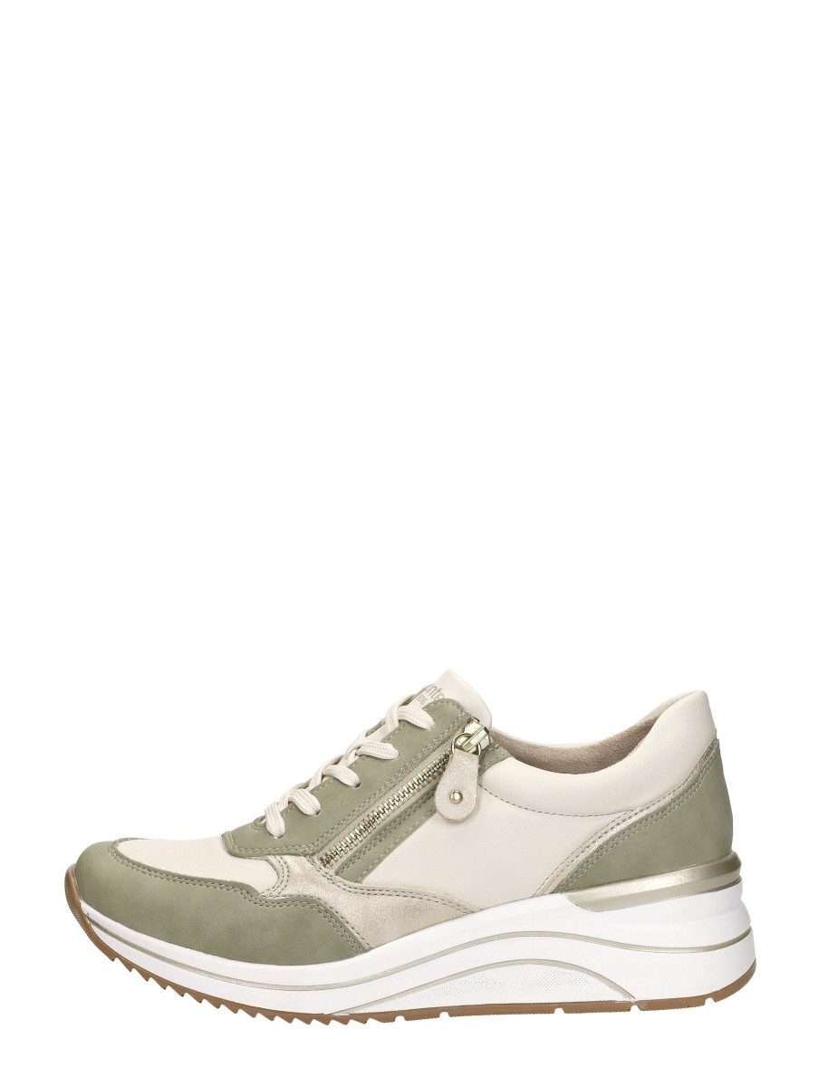 Remonte - Veterschoenen Laag – khaki
