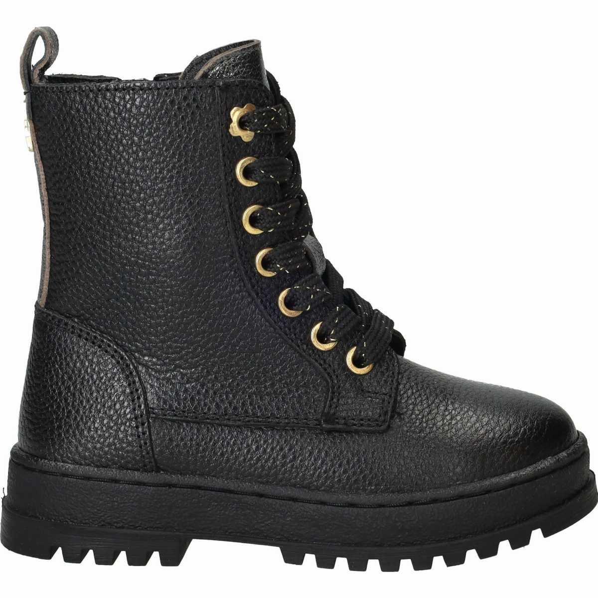 IK-KE Veterboots Meisjes Zwart