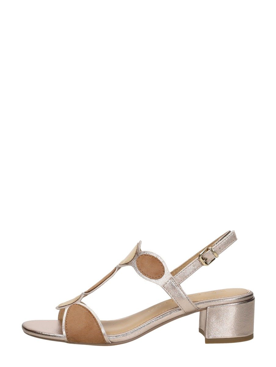 Marco tozzi - Sandalen Hak – champagne