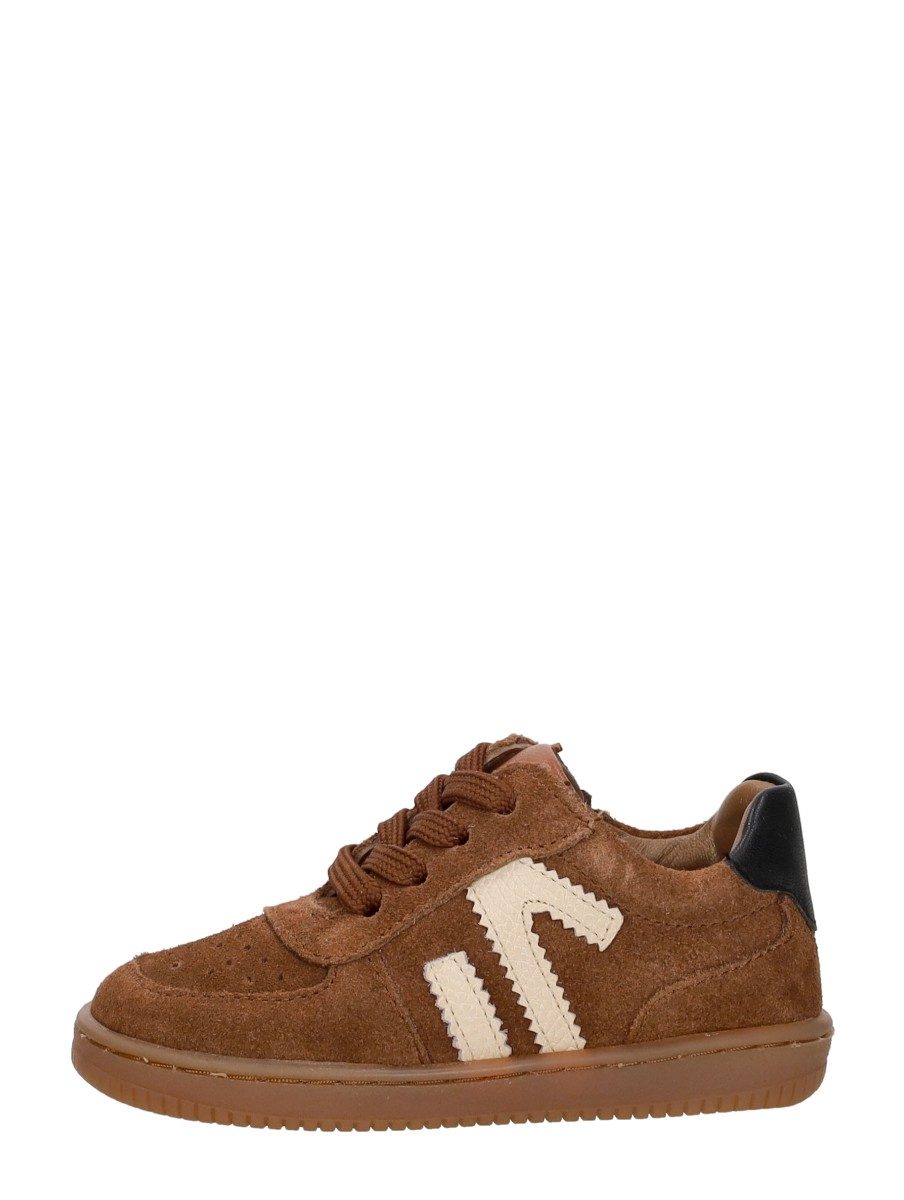Keq - Sneakers Laag – cognac