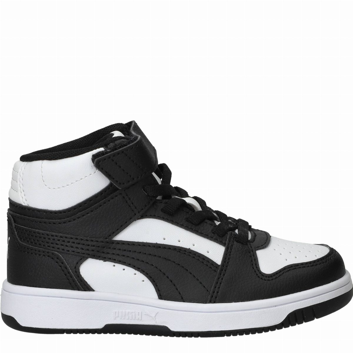 Puma Rebound Slam Mid Sneakers Jongens Zwart