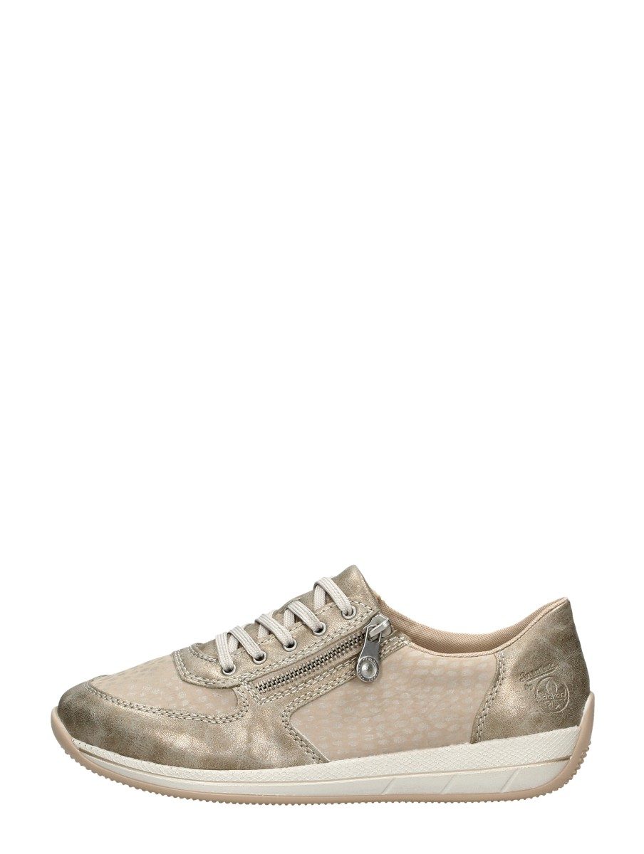 Rieker - Veterschoenen Laag – beige