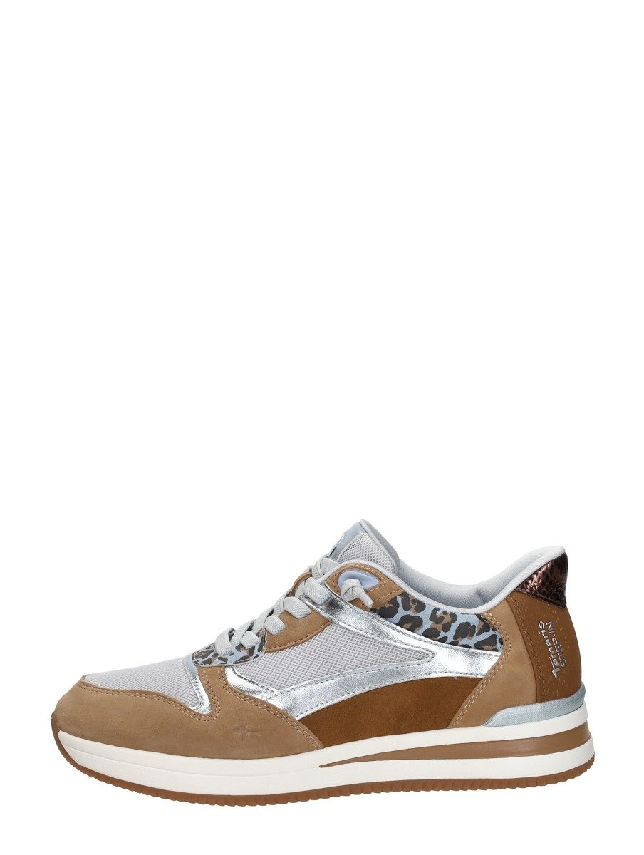 Tamaris Comfort - Veterschoenen Laag – cognac