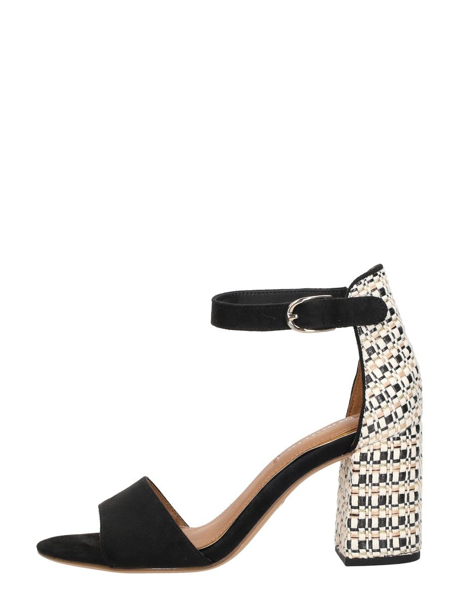 Tamaris - Sandalen Hak – zwart