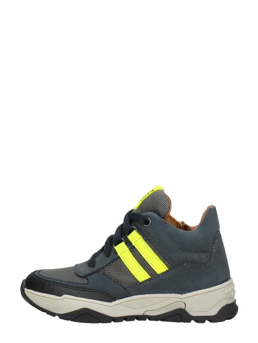 Keq - Veterschoenen Hoog – blauw