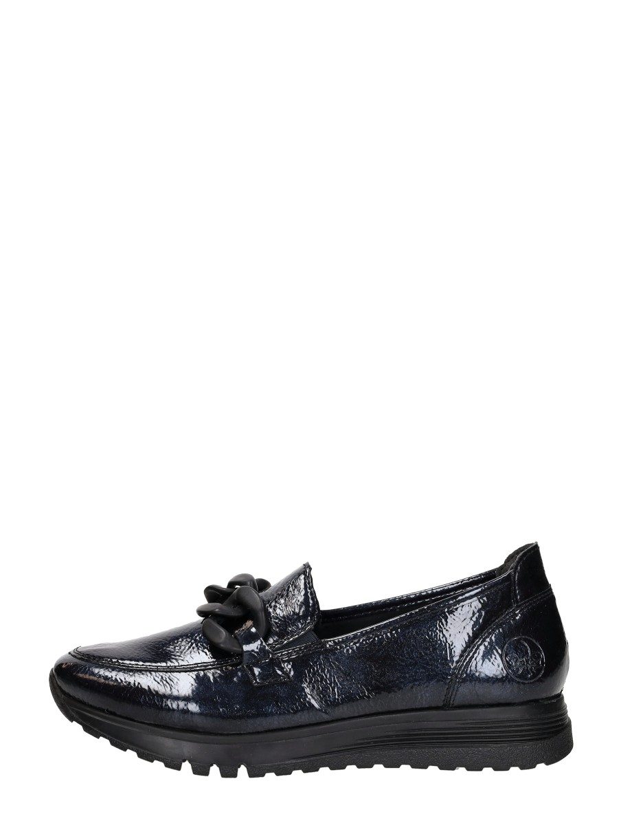 Rieker - Sportief – blauw lak