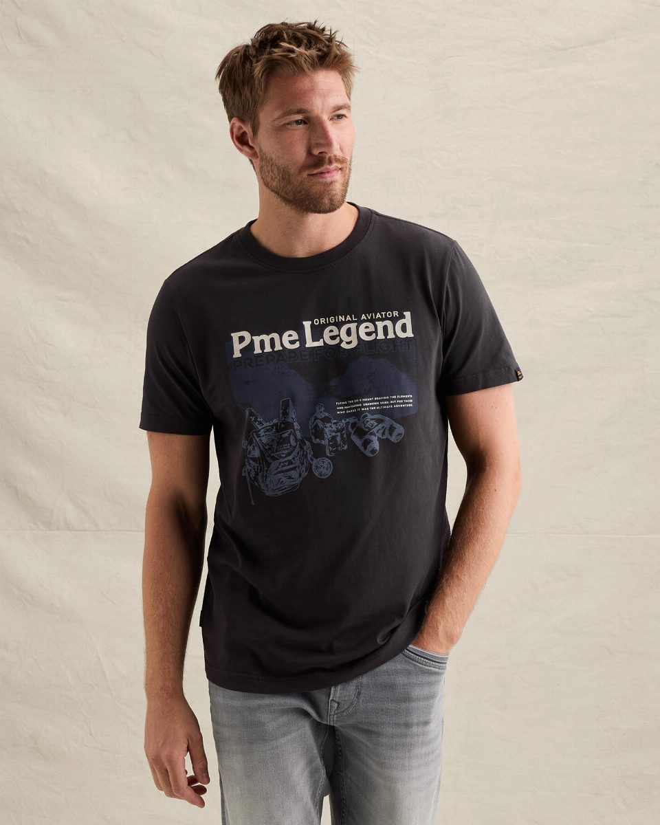 T-shirt van 100% katoenen jersey met groot artwork