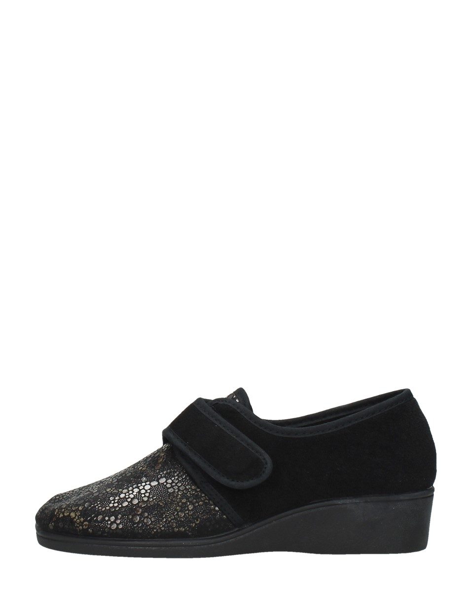 Comfort Plus - Dames Pantoffels – zwart
