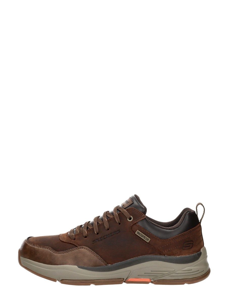 Skechers - Relaxed Fit: Benago - Hombre – donkerbruin