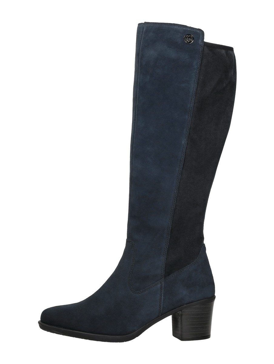 Rieker - Lange Laarzen – blauw