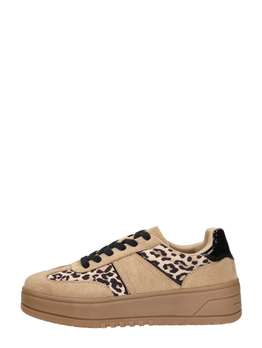 Sub55 - Sneakers Laag – taupe