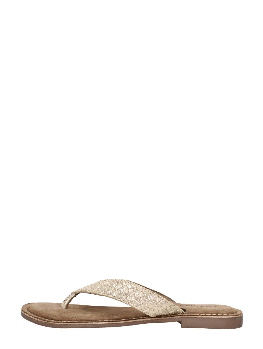 Lazamani - Teenslippers – goudkleur