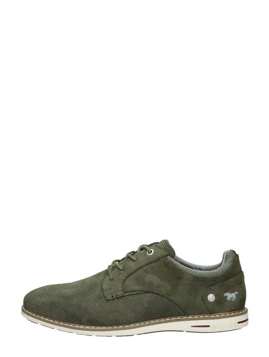 Mustang - Veterschoenen Laag – groen
