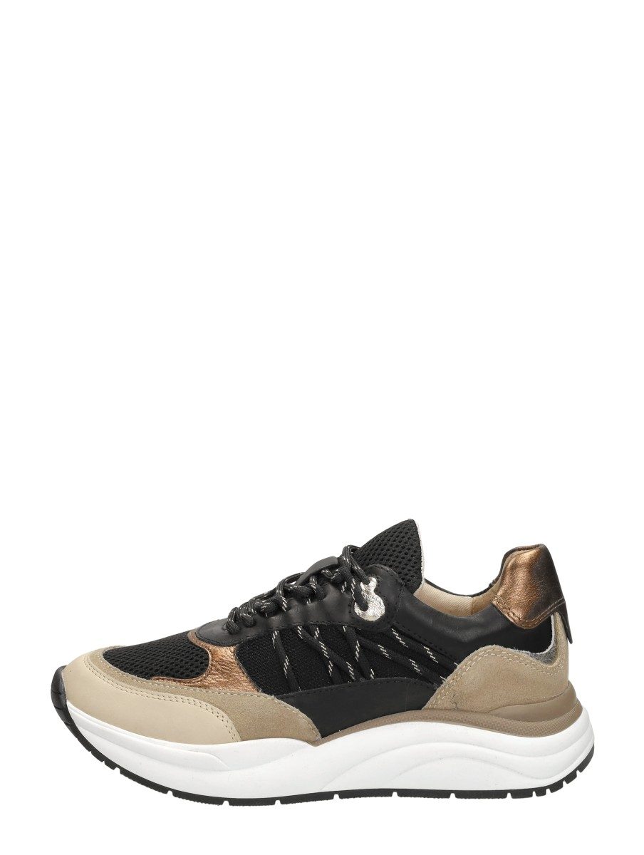 Sub55 - Sneakers Laag – zwart