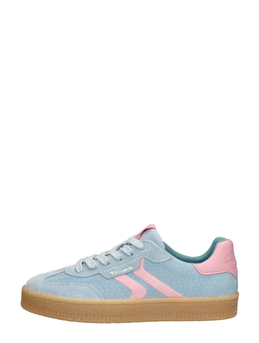 Tamaris - Sneakers Laag – licht blauw