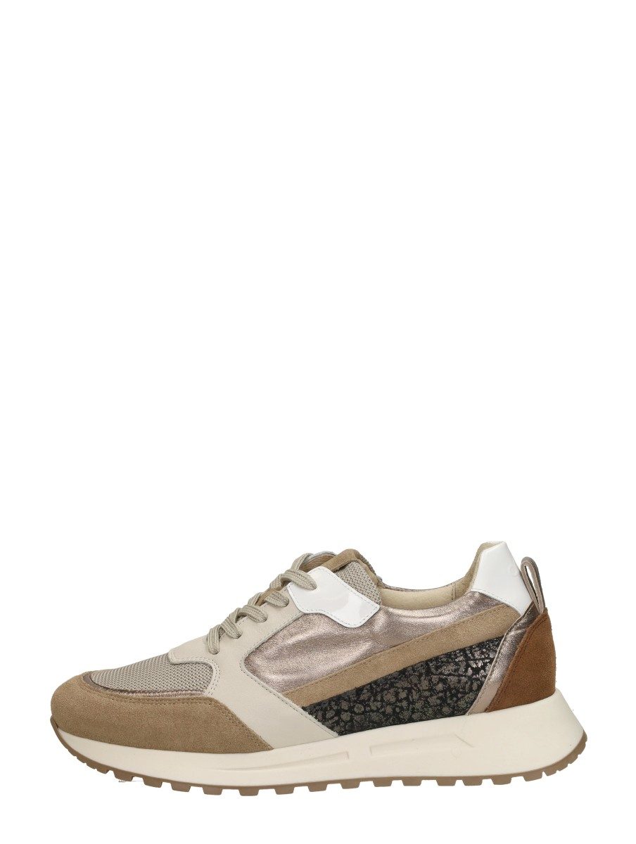 Aqa - Sneakers Laag – beige