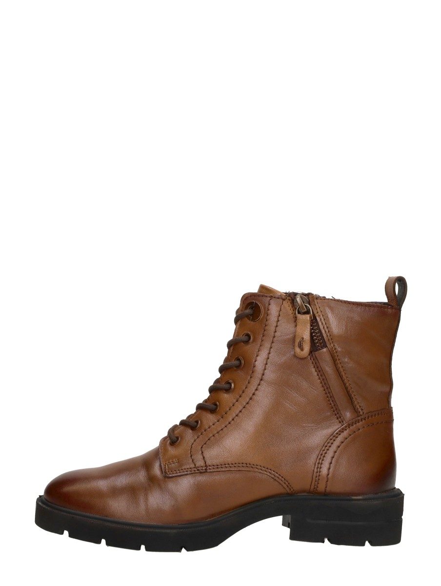 Sub55 - Veterschoenen Hoog – cognac