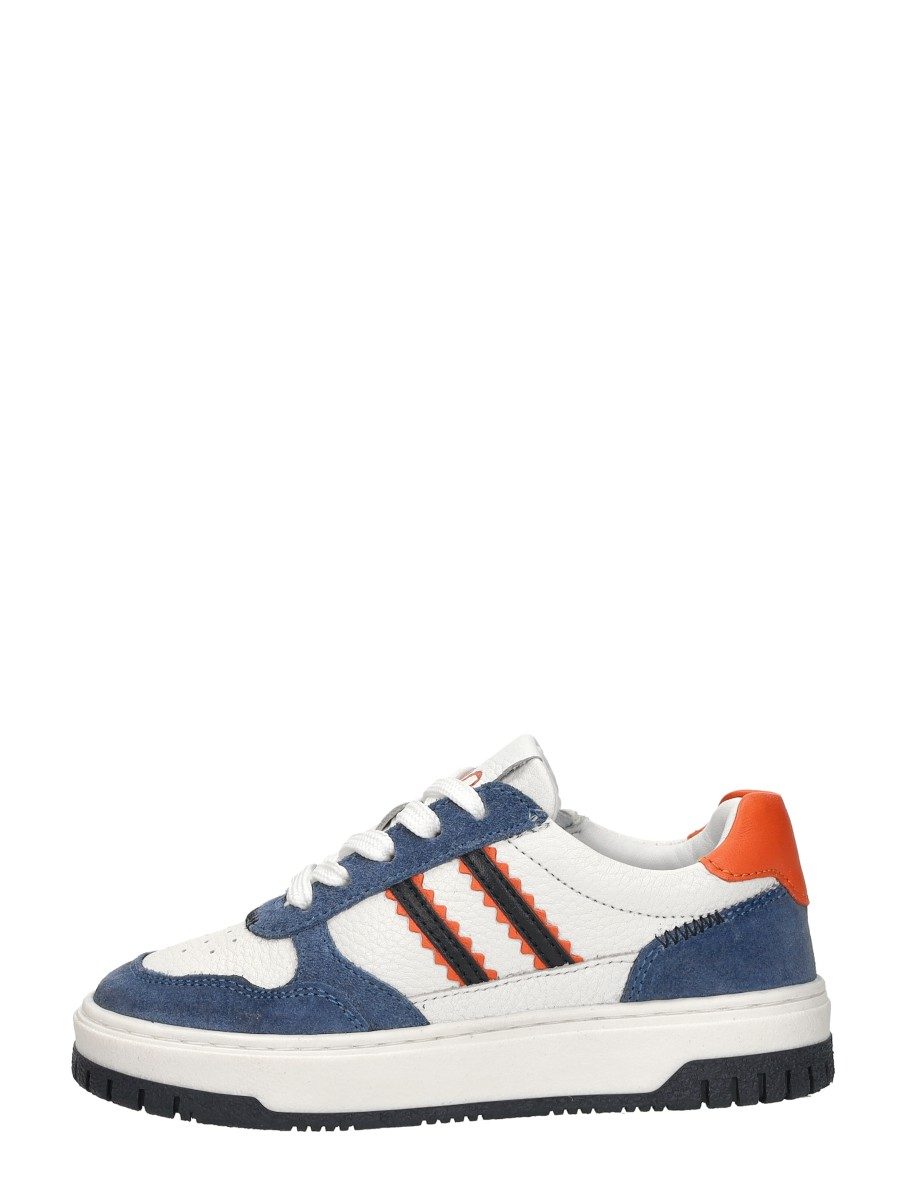 Keq - Veterschoenen Laag – blauw