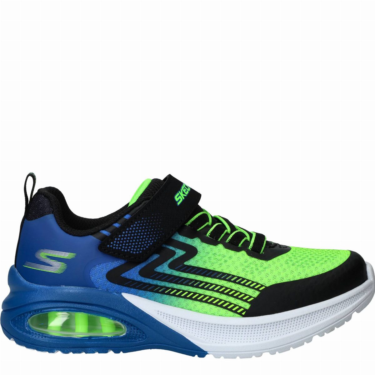 Skechers Microspec Max Advance Sneakers Jongens Groen