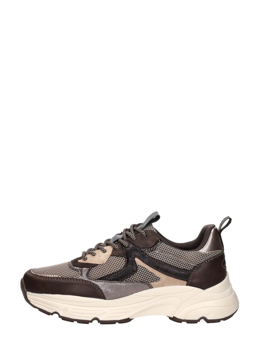 Sub55 - Sneakers Laag – donkerbruin