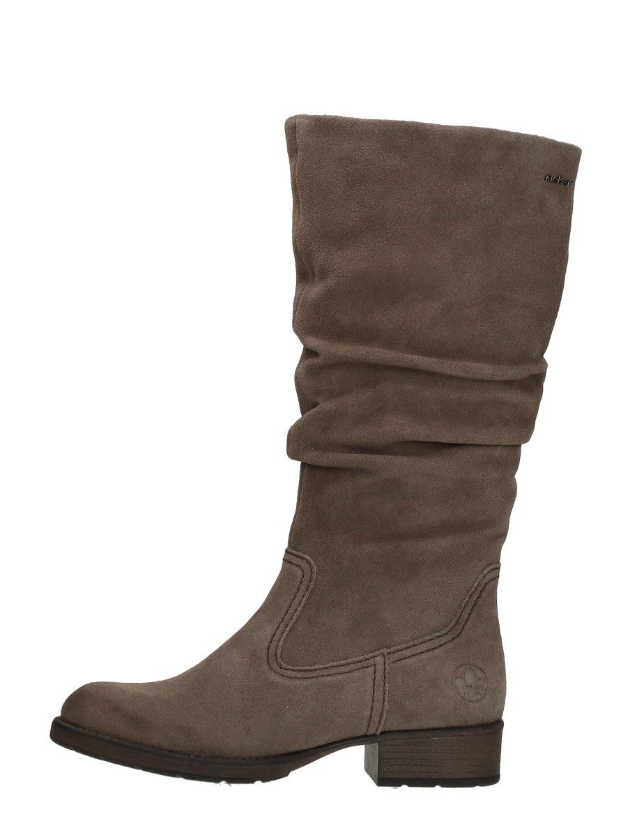 Rieker - Lange Laarzen – taupe