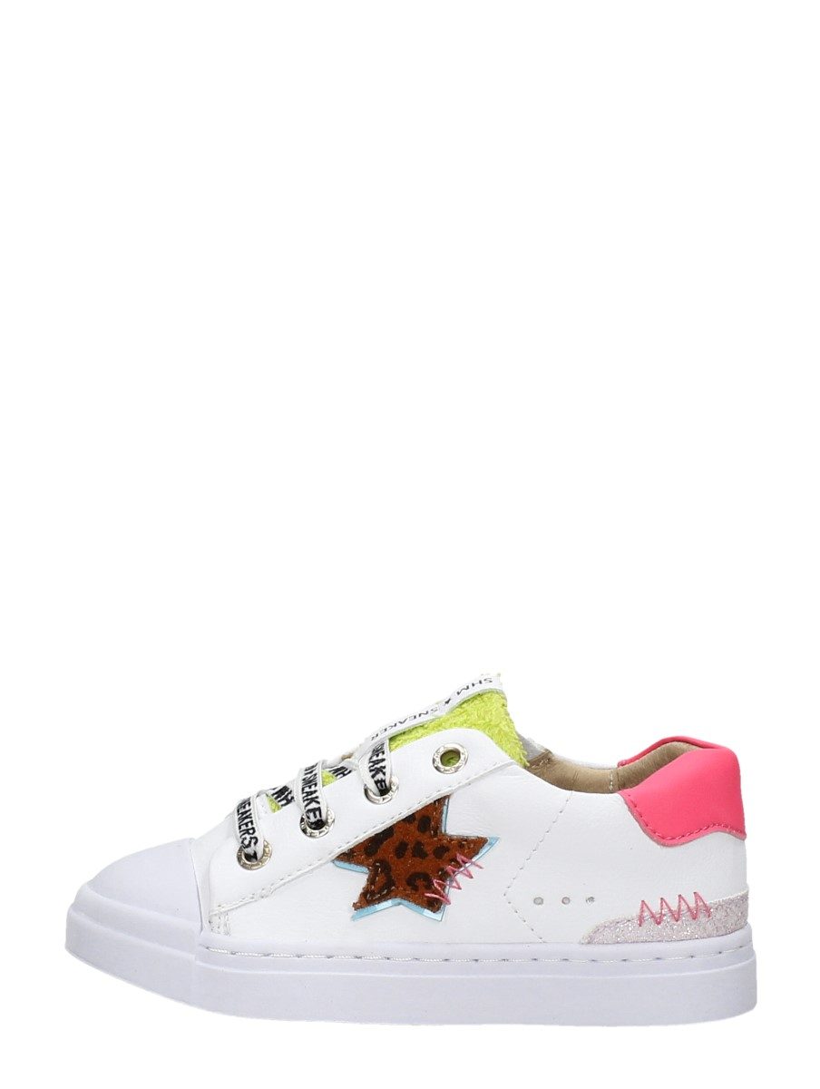 Shoesme - Meisjes Veterschoenen – wit