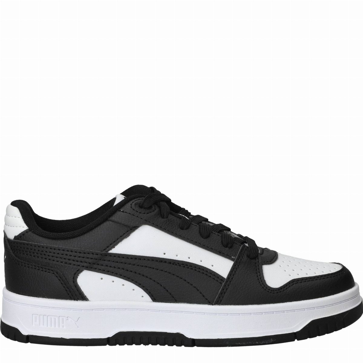 Puma Rebound Slam Lo Sneakers Jongens Zwart