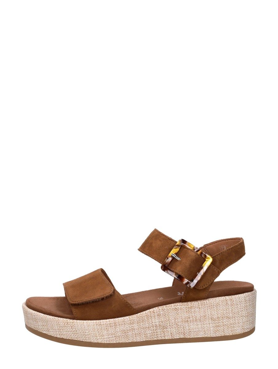 Remonte - Sandalen Plat – cognac