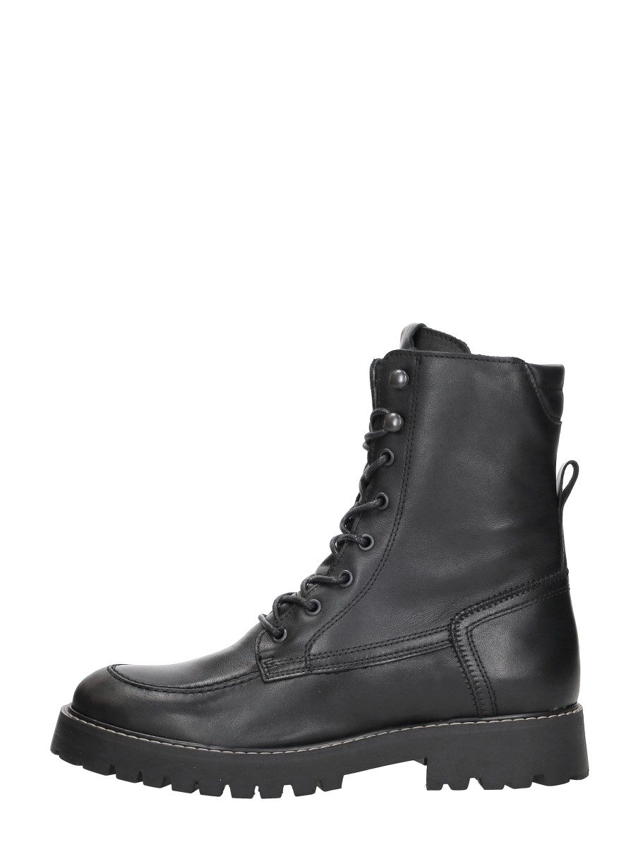 Sub55 - Veterschoenen Hoog – zwart