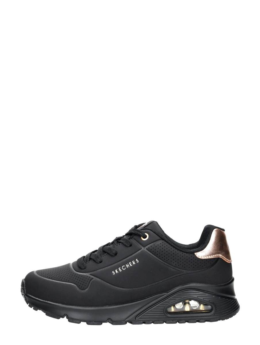 Skechers - Uno Gen1 - Shimmer Away – zwart – foto 1 van 4